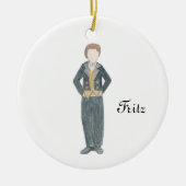 Notenkraker Fritz Keepsake Ornament (Voorkant)