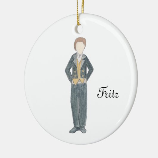Notenkraker Fritz Keepsake Ornament (Links)