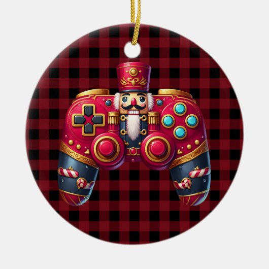 Notenkraker Game Controller Ornament (Voorkant)
