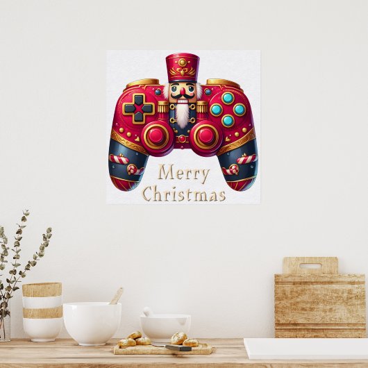 Notenkraker Game Controller Poster (Keuken)