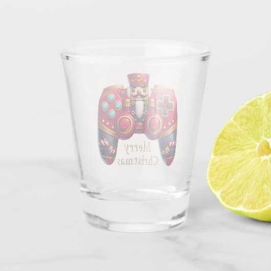 Notenkraker Game Controller Shot Glass Shot Glas (Achterkant)
