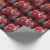 Notenkraker Game Controller Wrapping Paper Cadeaupapier (Hoek)