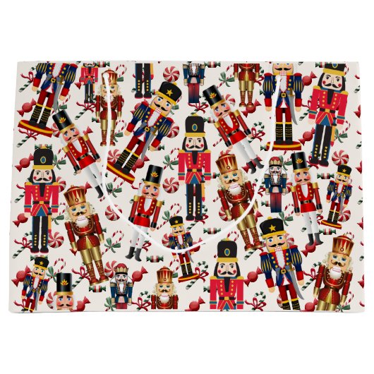 Notenkraker gooien kerst pepermunt Snoep Groot Cadeauzakje (Voorkant)