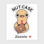 Notenkraker Grappige Pinda Woordspelingen Sticker (Vel)