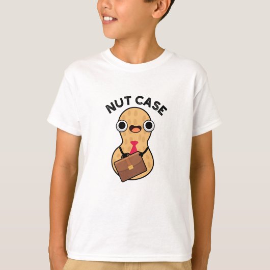 Notenkraker Grappige Pinda Woordspelingen T-shirt (Voorkant)