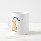 Notenkraker Grappige Pindapun  Koffiemok (Voorkant links)