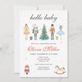 Notenkraker Hallo Baby Shower Kaart (Voorkant)