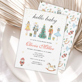 Notenkraker Hallo Baby Shower Kaart