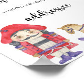 Notenkraker - Help het Drukke Mom-to-Be Poster (Hoek)