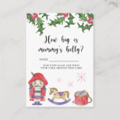 Notenkraker - Hoe groot is mama's buik Informatiekaartje (Voorkant)