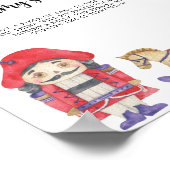 Notenkraker - Hoe groot is mama's buik spel Poster (Hoek)