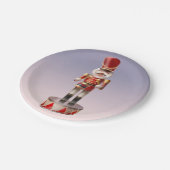 Notenkraker hond soldaat papieren bordje (Gekanteld)