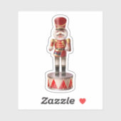 Notenkraker hond soldaat sticker (Vel)