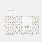 Notenkraker Kerst Baby shower Dank u Bedankdoosjes (Uitgevouwen)