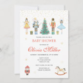 Notenkraker Kerst Baby shower Kaart (Voorkant)