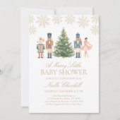 Notenkraker Kerst Baby shower Kaart (Voorkant)