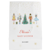 Notenkraker Kerst Baby shower Medium Cadeauzakje (Achterkant)