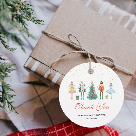 Notenkraker Kerst Bedankt Bedankjes Labels