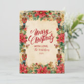  Notenkraker Kerst Feestdagenkaart (Staand voorkant)