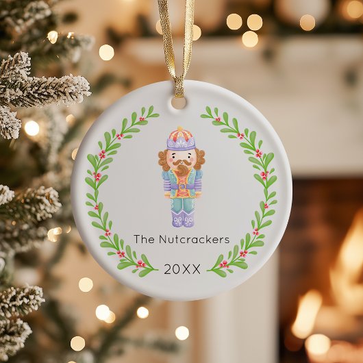 Notenkraker Kerst Foto Keramisch Ornament