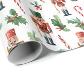 Notenkraker Kerst Inpakpapier (Rol Hoek)