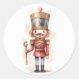 Notenkraker Kerst stickers