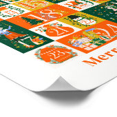 Notenkraker Kerst Vakantie Advent Kalender Poster (Hoek)