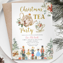 Notenkraker Kerst Vrijgezellenfeest Tea Party Kaart