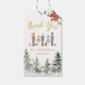 Notenkraker Kerst Vrijgezellenfeest Thee Favoriet Cadeaulabel (Voorkant)