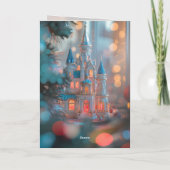 Notenkraker Kerst Wenskaart- 5 "x 7" Bedankkaart (Achterkant)