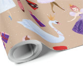 Notenkraker Kerstballet Soldaten Muizenkoning Cadeaupapier (Rol Hoek)