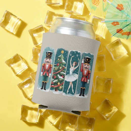 Notenkraker kerstballet vakantiescene blikjeskoeler (Insitu Zomer)