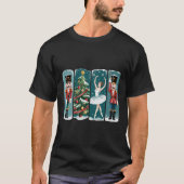Notenkraker kerstballet vakantiescene t-shirt (Voorkant)