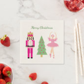 Notenkraker, kerstboom, Ballerina Servet (Insitu)