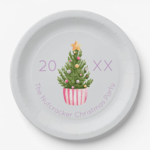 Notenkraker Kerstboom Papieren Bordje