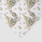 Notenkraker Kerstboom Weefsel Papier (Detail)