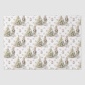 Notenkraker Kerstboom Weefsel Papier (Voorkant)