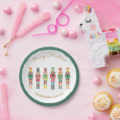 NOTENKRAKER KERSTCADEAU STICKER PAPIEREN BORDJE (Feest)