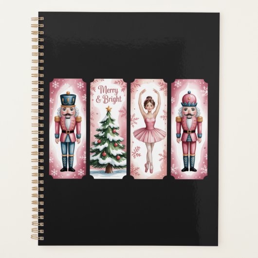 Notenkraker kerstfeest cadeau feestelijk planner (Voorkant)