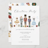 Notenkraker Kerstfeest uitnodigen feestdag Kaart (Voorkant / Achterkant)