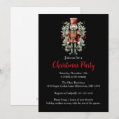 Notenkraker Kerstfeest Uitnodigen Kaart (Voorkant / Achterkant)