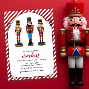 Notenkraker Kerstfeest Uitnodiging