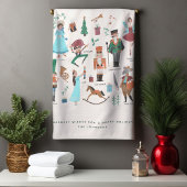 Notenkraker | Kerstfeestdag | Keukenhanddoek