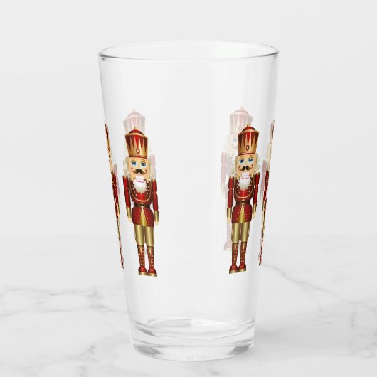 Notenkraker Kerstgeschenk Decoratief Bier Glas (Links)