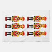 Notenkraker kersthonden theedoek (Horizontaal)