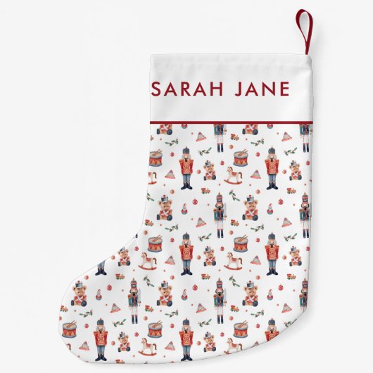 Notenkraker Kerstkous Kleine Kerstsok (Achterkant)