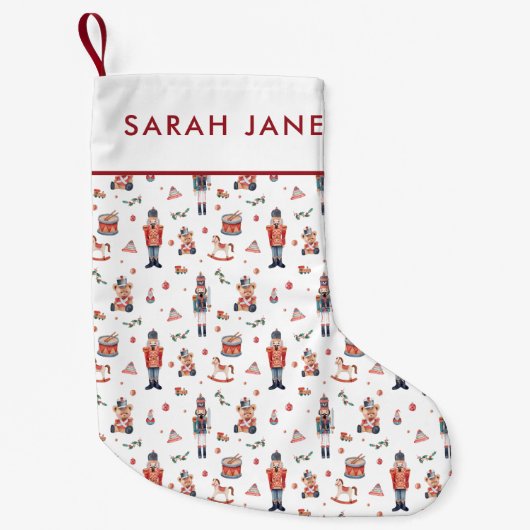 Notenkraker Kerstkous Kleine Kerstsok (Voorkant)