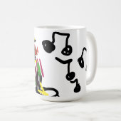 Notenkraker kerstlied koffiemok (Voorkant rechts)