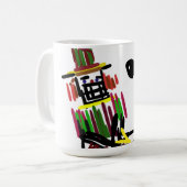 Notenkraker kerstlied koffiemok (Voorkant links)