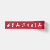 Notenkraker Kerstlint Grosgrain Lint (Voorkant)
